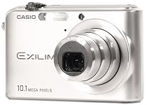 Casio Exilim EX-Z1000 Digital Camera - Silver [10.1MP, 3x Optical Zoom]