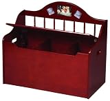 Spindle Toy Chest - Cherry