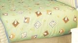 Lambs and Ivy Snoopy Peek A Boo Fitted Crib Sheet