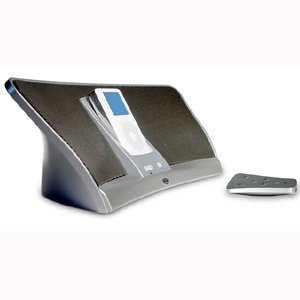 Kompaktanlagen: Klipsch iGroove Multimedia Lautsprecher f�r iPod mit Fernbedienung silber