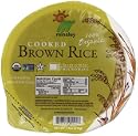 GoGo Steamed Brown Rice Bowl, Organic, 7.4-Ounce Microwavable Bowls (Pack of 6)