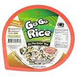 GoGo Rice On-the-GoGo Cooked Rice, Mexican Green, 7.4-Ounce Bowls (Pack of 6)
