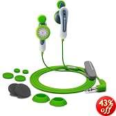 Sennheiser MX75 Twist-To-Fit In-Ear Stereo Sport Headphones