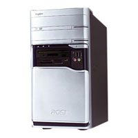 Elektronik und Foto: Acer Aspire E360 Desktop-PC (AMD Sempron 2 GHz, 512 MB RAM, 200 GB HDD, DL DVD+/-RW DVD-RAM, XP Home)