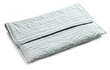 Blue Quilted Diaper Wallet by Pineapple Cove
