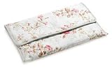 Blue Floral Diaper Wallet by Pineapple Cove