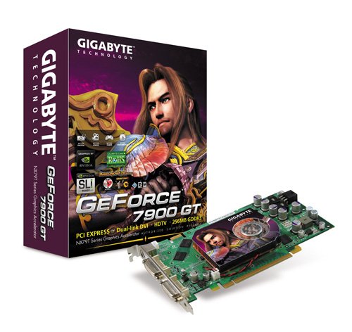 Handys ohne Vertrag: GigaByte GF 7900GT 256MB DDR3 256BIT PCI-Express Grafikkarte