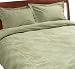 Microsuede King Duvet 3-Piece Set, Sage