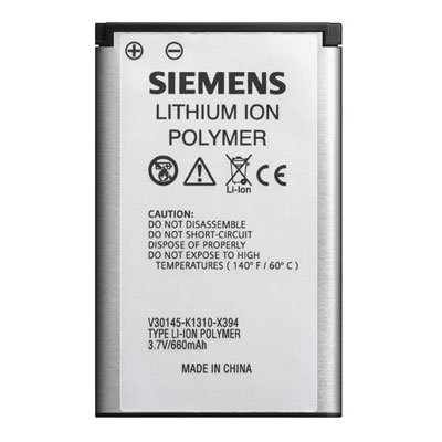 Kamerazubeh&ouml;r: BenQ-Siemens EBA-120 Standart-Akku Li-Ion 660mAh f�r AF51, S68