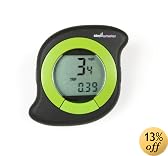 Strollometer Wireless Stroller Speedometer/Odometer (Black/Green)