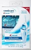 Crest Sonicare IntelliClean Toothpaste Refills, Fresh Mint, 6-Count Packages (Pack of 2)