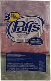 Puffs Facial Tissues, White, 3-Count Packages 216-Count Boxes (Pack of 3)