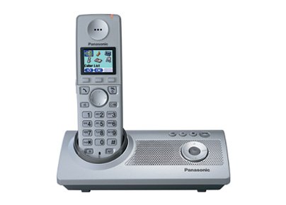 Projektoren: Panasonic KX-TG8120GS schnurloses DECT Telefon silber