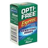 Opti-Free Express Rewetting Drops .33-Ounce Bottles (Pack of 3)
