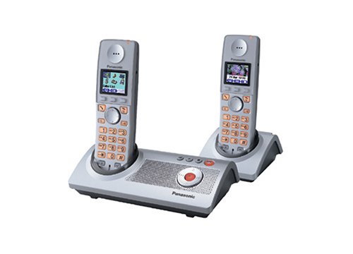 Projektoren: Panasonic KX-TG8122GS schnurloses DECT Telefon silber