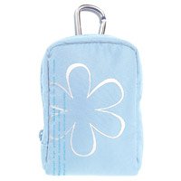 Handys ohne Vertrag: Golla Tasche, Digi Bag, Digi Flower Light Blue