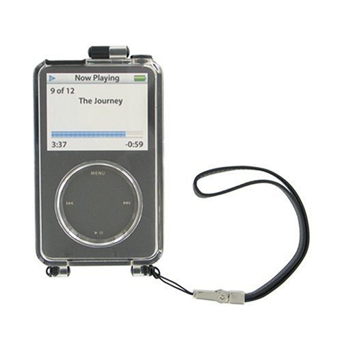 Camcorder: CRYSTAL Clear Case iPod Video 30GB - schwarz/violett