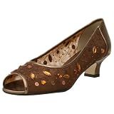 J Renee Womens Denise Peep Toe Pump