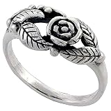 Sterling Silver Flower Ring