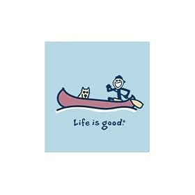 Life Is Good LIFE IS GOOD ROCKET JAKE CANOE TEE - MENS S6MTJRCA by Life Is Good