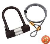 OnGuard PitBull MINI DT 5008 Bicycle U-Lock and Extra Security Cable
