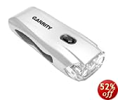 Garrity Power Lite 3 LED Crank Light (Titanium Silver/Black)