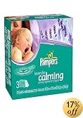 Pampers Baby Wipes Refills, Calming Lavender Scent, Three - 72 Count Resealable Packs (Pack of 4) (864 Total Wipes)