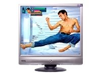 Kamerazubehoer: Benq FP91V+ 19 Zoll TFT Monitor silber/schwarz DVI