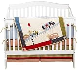 Teddy Trucks 4 pc Crib Set