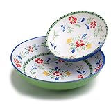 222 Fifth Country Flowers 5-Piece Pasta Set