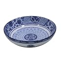 222 Fifth Blue Dynasty Serving Bowl