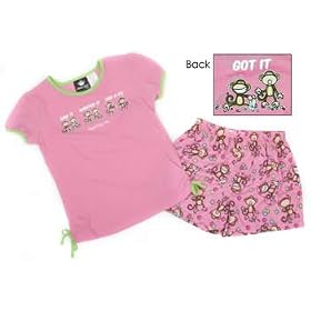 Bobby Jack Pajama Short Set by Bobby Jack