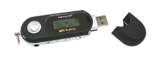 DVD Player: Odys S4 Tragbarer MP3-Player 1 GB schwarz