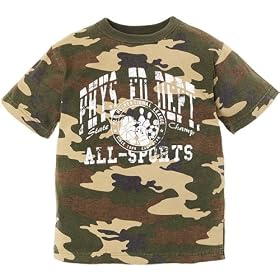 camo graphic tee by The Children's Place