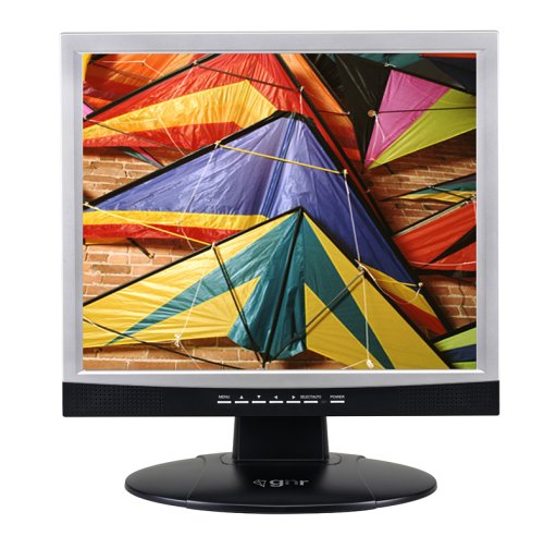 GNR 17 Zoll TFT Monitor TS-700C silber/schwarz DVI Reaktionszeit 8ms