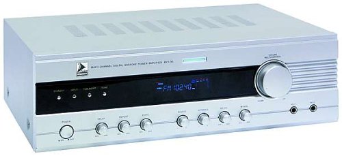 Drucker: Electronic 5.0 Big Line 180 Surround Receiver + Karaoke silber
