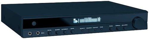 Drucker: Electronic 5.0 Slim Line 5 Kanal Surround Verst�rker + Karaoke schwarz