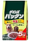 ゲインズパックン ビーフ味 野菜入り 5.0kg