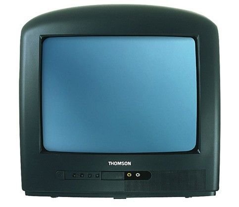 TV Ger&auml;te: Thomson 14 MK 135 14 Zoll / 36 cm 4:3 CRT-Fernseher schwarz