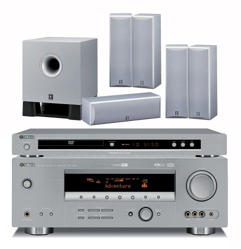 Rohlinge: Yamaha AV-PACK 306 (RX-V459/DVD-S557/NS-M125/NS-C125/YST-*) Kompaktanlage titan