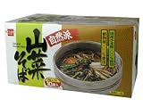 (ケース) 健康フーズ 山菜そば 90g*10袋