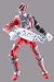 Power Rangers Space Patrol Delta - 12.5 cm Action Sound Power Ranger - Red