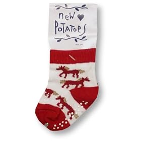 New Potatoes Socks ~ Hop Along Horsie by Sweet Potatoes