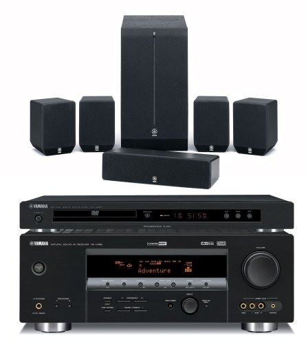 Rohlinge: Yamaha AV-PACK 206 (RX-V459/DVD-S557/NS-P270) Kompaktanlage schwarz
