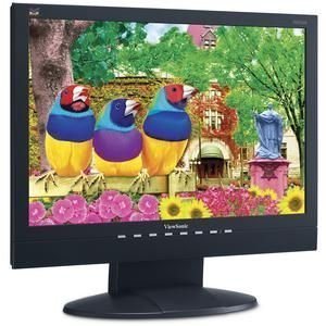 Verstaerker Und Receiver: Viewsonic VA1912W Wide Screen 19 Zoll TFT Monitor mit Lautsprechern