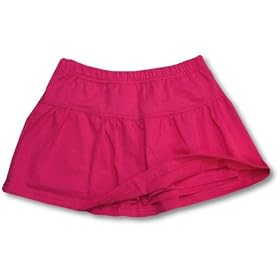 Girls Fuchsia Flounce Skort by Globaltex