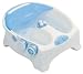 HoMedics BL-300 JetSpa Deluxe Foot Bath with Super Quiet Bubbles, 4 Powerful Jets, Spinning Pedicure and 3 Attachments