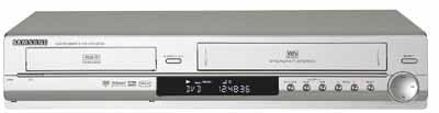 Festplatten: Samsung DVD-VR 330 VHS-/DVD-Rekorder silber