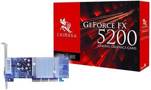 Digitalkameras: DATALUX DLX-FX5200 CHIMERA GF FX5200 128MB DDR 8X AGP TV Grafikkarte