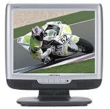 HannsG 15" LCD Monitor HU151, Silver/Black, Built-in 2x1W Speakers, 1024x768 Resolution, 600:1 Contrast Ratio